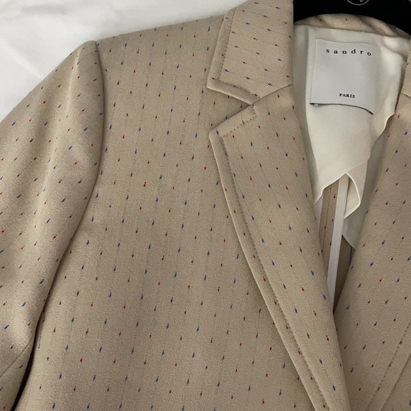 Sandro Paris jacket blazer size 34 - Picture 4 of 16